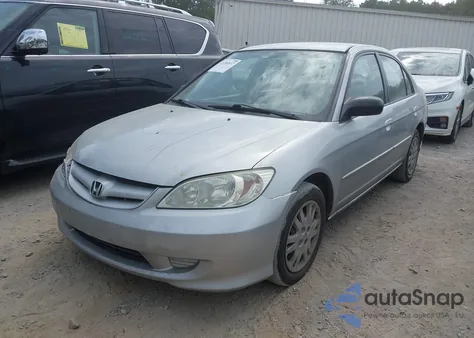 2005 Honda Civic Lx z USA, uszkodzony, nr VIN 2HGES16525H602461